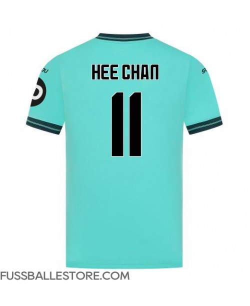 Günstige Wolves Hee-chan Hwang #11 Auswärtstrikot 2025-26 Kurzarm Günstige Wolves Hee-chan Hwang #11 Auswärtstrikot 2025-26 Kurzarm